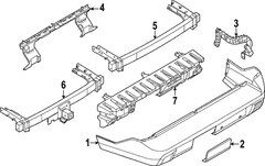 Bumper Impact Bar Towbar Reinforcement Rebar