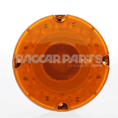LIGHT- LED GLO BUS SIGNAL 7" AMBER RND