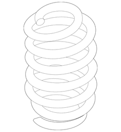 Coil Spring - Left, Right, Rear