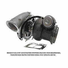 Turbo Assembly 1.01 A/R Vertical for Medium and High Pressure Series 60