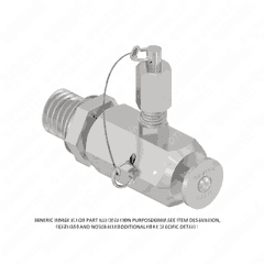 Oil Sampling Valve - S60 14L, DDEC VI, EPA07