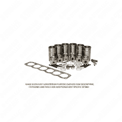 Overhaul Kit with 16.5:1 Compression Ratio, Cleaner, 2.5 mm and 1.1 mm Dome