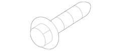 Automatic Transmission Oil Cooler Hose Banjo Bolt Door Reinforcement Bar - M6 X 15MM, Front 1.0L (AT)