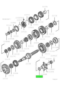 WASHER,M/T POWER TRAIN 1