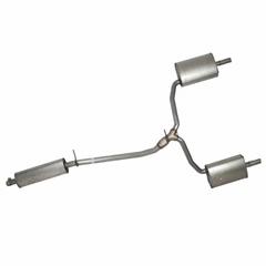 Exhaust Muffler And - Rear, Center (Police)