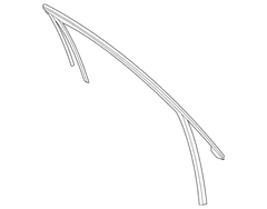 Window Channel Track - Left, Front