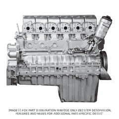 Long Block Plus - MBE4000, D460975, 980 MT EPA07