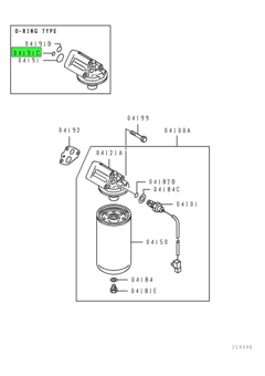 O-RING,OIL FILTER 1