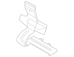 Instrument Panel Air Duct Vent - Left