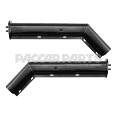 27" MUDFLAP HNGR,PNTD,ANG,PR, 1-1/8"