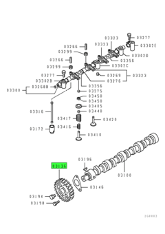 GEAR,CAMSHAFT 1