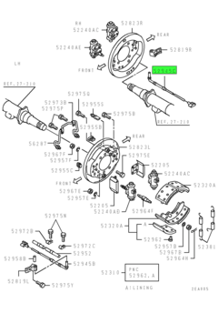 SENSOR,RR BRAKE PICKUP 1