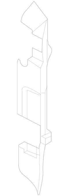 Door Hinge Cap Cover - Right