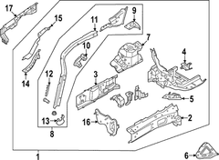 Fender Apron - Left, Front (TREMOR PACK)