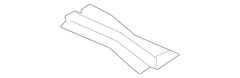 Floor Support Crossmember - Front, Rear
