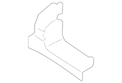 Body A-Pillar Reinforcement Plate - Right, Inner