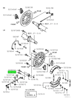BOLT,RR BRAKE 1