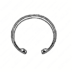 Snap Ring for Air Compressor Drive Bearing