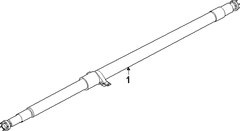 Drive Shaft Prop <br>A that transfers power from the vehicles Drivetrain to its differentials -