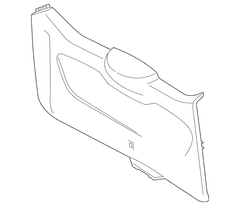 Liftgate Trim Tailgate (Series 400V/500V/510V)
