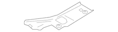 Floor Pan Heat Shield Deflector - Left