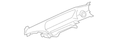 Instrument Cluster Bezel Panel <br>Trim piece that surrounds the (Premier, Reserve)