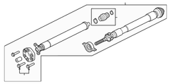 Drive Shaft Prop - Rear