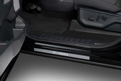 Putco Black Platinum Stainless Steel Door Sill Plates