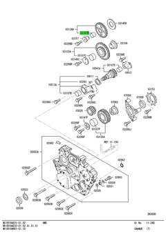 BUSHING,TIMING GEAR TRAIN 1