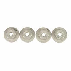 Hex Head Nut And Washer Seat Belt Guide - M6, Rear