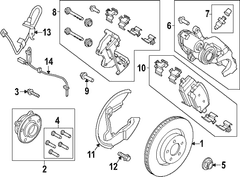 Brake Hydraulic Hose tube <br>A flexible Hose, typically used on moving parts of a vehicle, which