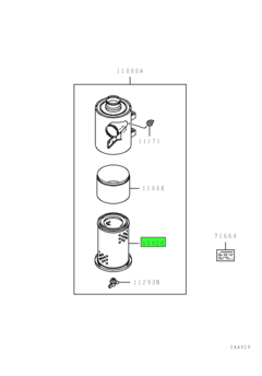 ELEMENT,AIR CLEANER 1