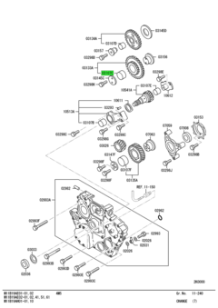 BUSHING,TIMING GEAR TRAIN 1