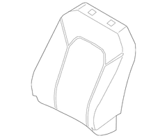 Carmelo Seat Cover <br>A used to replace the original equipment back cushion of a vehicles