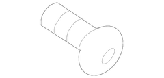 Seat Belt Receptacle Screw Bolt - M10 X 30MM, Rear