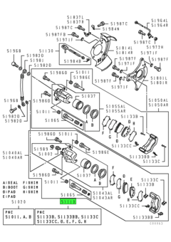 PAD KIT,FR BRAKE 3