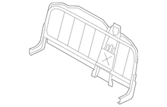 Seat Back Frame Retaining - Rear