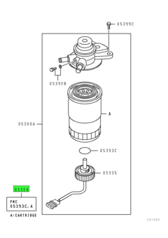 ELEMENT KIT,FUEL FILTER 1