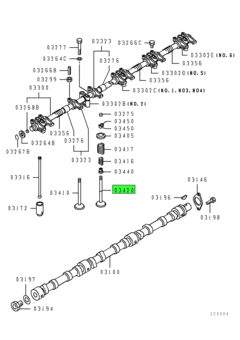 VALVE,EXHAUST 1