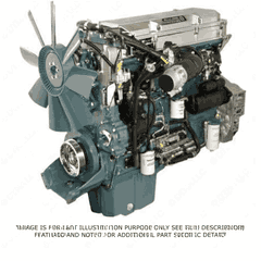 Engine Assembly for S60 11.1L Pre-98, Model 6067WU60 DDEC2