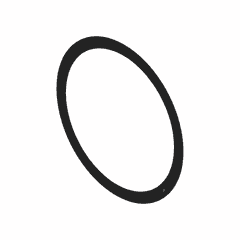 Turbo Outlet Gasket, 123.4 mm Diameter, S55 12L