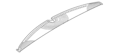 Instrument Panel Pad Grille