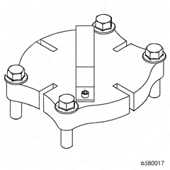 Liner Hold Down and Protrusion Plate for DD15