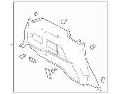 Interior Quarter Panel Trim