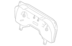 Instrument Cluster - 4.6L