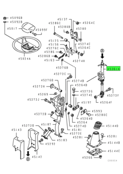 SHAFT ASSY,STEERING 2