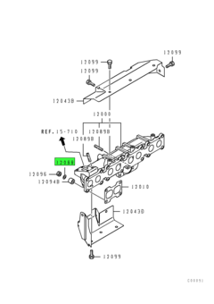 WASHER,EXHAUST MANIFOLD 1