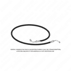No.8 Hose Assembly - 20 Inches Long for S60 14L DDEC VI