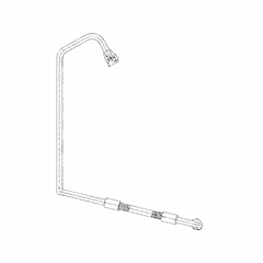 Turbo Oil Supply Tube for S60 14L 02 Non-EGR