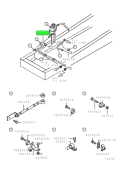 TUBE,P/S OIL RETURN 1